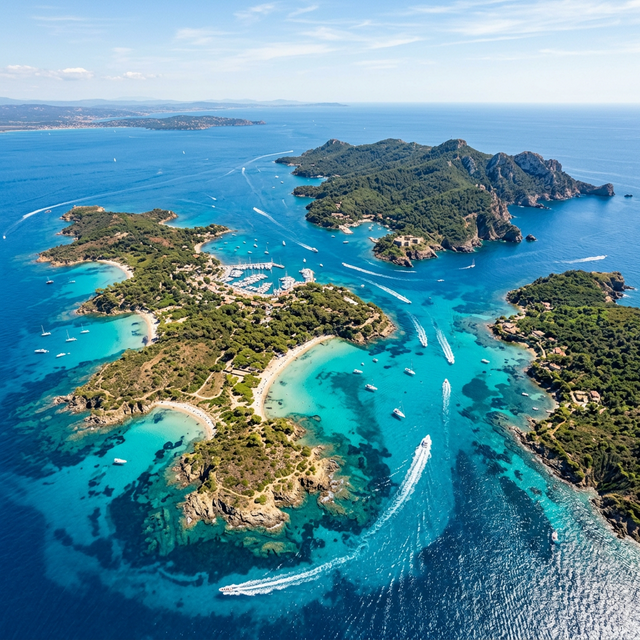 Les Iles d'Or : Porquerolles, Port-Cros et Le Levant