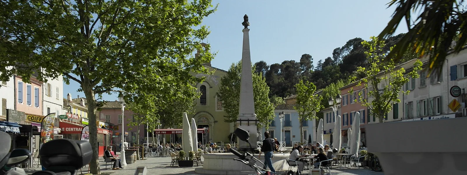 Le Pradet vue aérienne