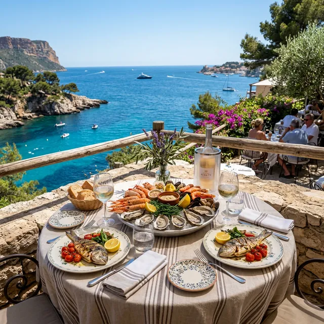 Restaurants en bord de mer dans le Var