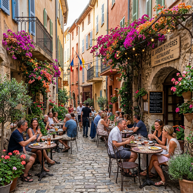 Restaurant typique de village